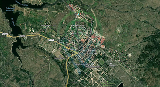 Real Sitio de San Ildefonso, Segovia.